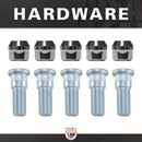 Rear Axle Kit Fits Dana M35 Diff 27 Spline 29-1/8" Long-3