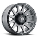ICON Alloys Compression HD, Titanium, 18 x 9 / 8 x 6.5, 12mm Offset, 5.5" Backspace-1
