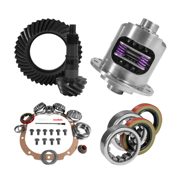 8.8" Ford 3.55 Rear Ring & Pinion, Install Kit, 31spl Posi, 2.53" Axle Bearings