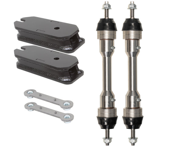 Carli Extended End Link & Drop Bracket Kit, 4.5/5.5” Lift, Ford 17-26 F250/F350