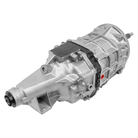 Reman AX15 5 Speed Manual Transmission, 2WD, 14 Spline Input, 27 Spline Output, With Speedo