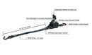 BulletProof Medium Duty 1" Auto Retractable Ratchet Strap-6