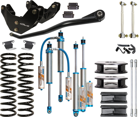 Carli Pintop 2.5 Leveling System, Base, 2.5” Lift, 2014-26 Ram 2500, Air Rear