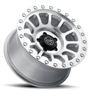 ICON Alloys Hulse, Silver Machined, 18 x 9 / 8 x 6.5, 12mm Offset, 5.25" Backspace-3