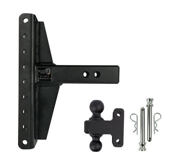 BulletProof 2.5" Heavy Duty 4" & 6" Offset Hitch