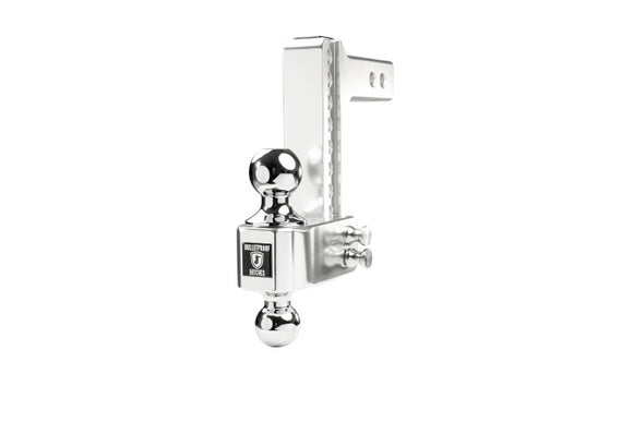 BulletProof 2.0" Aluminum Medium Duty 6" Drop/Rise Hitch