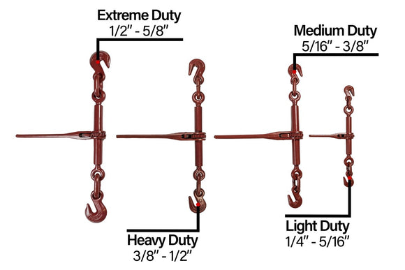 BulletProof Extreme Duty 1/2" - 5/8" Ratchet Binder