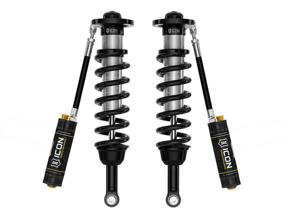 ICON 2022-2026 Toyota Tundra, 5-6" Lift, Front, V.S. 2.5 Series Coilover Kit, Remote Reservoir w/ CDCV, Pair