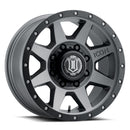 ICON Alloys Rebound HD, Titanium, 18 x 9 / 8 x 180, 12mm Offset, 5.5" BS-1