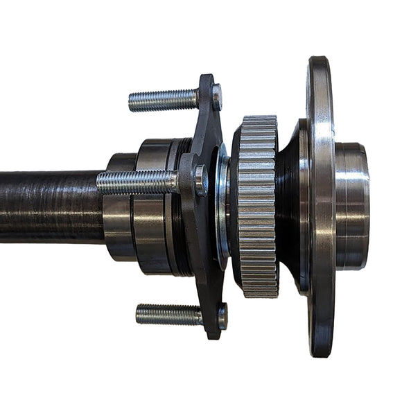 Yukon Chromoly Rear Axle Kit, Dana 44, Narrow Track w/eLocker, RH, 33.25” Long