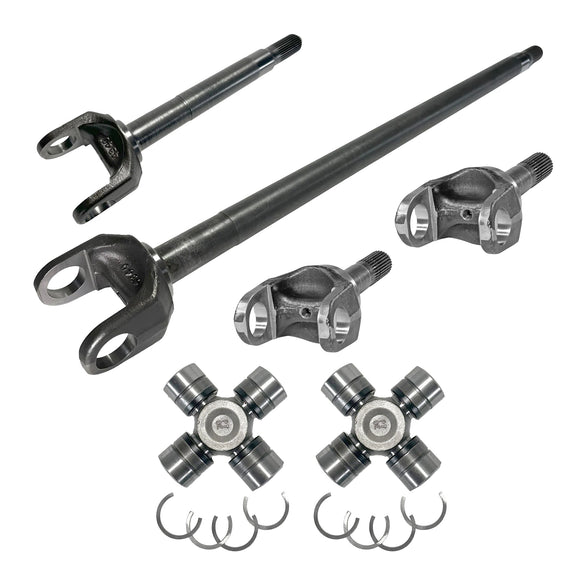 Yukon Chromoly Front Axle Kit for Dana 50, Inner/Outer Both Sides, 1480 U-Joints
