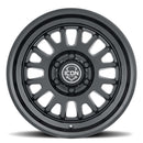ICON Alloys Anza, Satin Black, 17 x 8.5 / 5 x 5, -6mm Offset, 4.5" BS-3