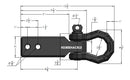 BulletProof 3.0" Heavy Duty Receiver Shackle-4