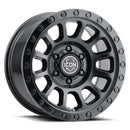 ICON Alloys Hulse, Double Black, 18 x 9 / 8 x 170, 6mm Offset, 5.25" Backspace-1