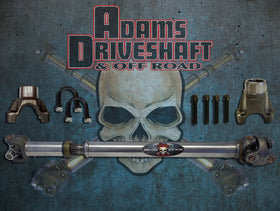 Adams Driveshaft JK Rear 1310 CV Driveshaft [HEAVY DUTY SERIES] Greasable U-joints - 0
