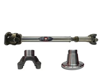 <h3>ADAMS DRIVESHAFT JK FRONT 1350 CV DRIVESHAFT [EXTREME DUTY SERIES] SOLID U-JOINT</h3><h6><strong>New Front Extreme Duty Jeep JK Wrangler Rubicon or Non Rubicon OEM Flange Style 1350 Series CV Driveshaft With Solid U-joints Custom made by Adams Driveshaft.</strong> ⇾</h6>