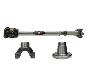 Adams Driveshaft JK Front 1350 CV Driveshaft [HEAVY DUTY SERIES] Greasable U-joints