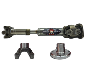 ADAMS DRIVESHAFT JK REAR 1350 CV DRIVESHAFT [EXTREME DUTY SERIES] SOLID U-JOINT