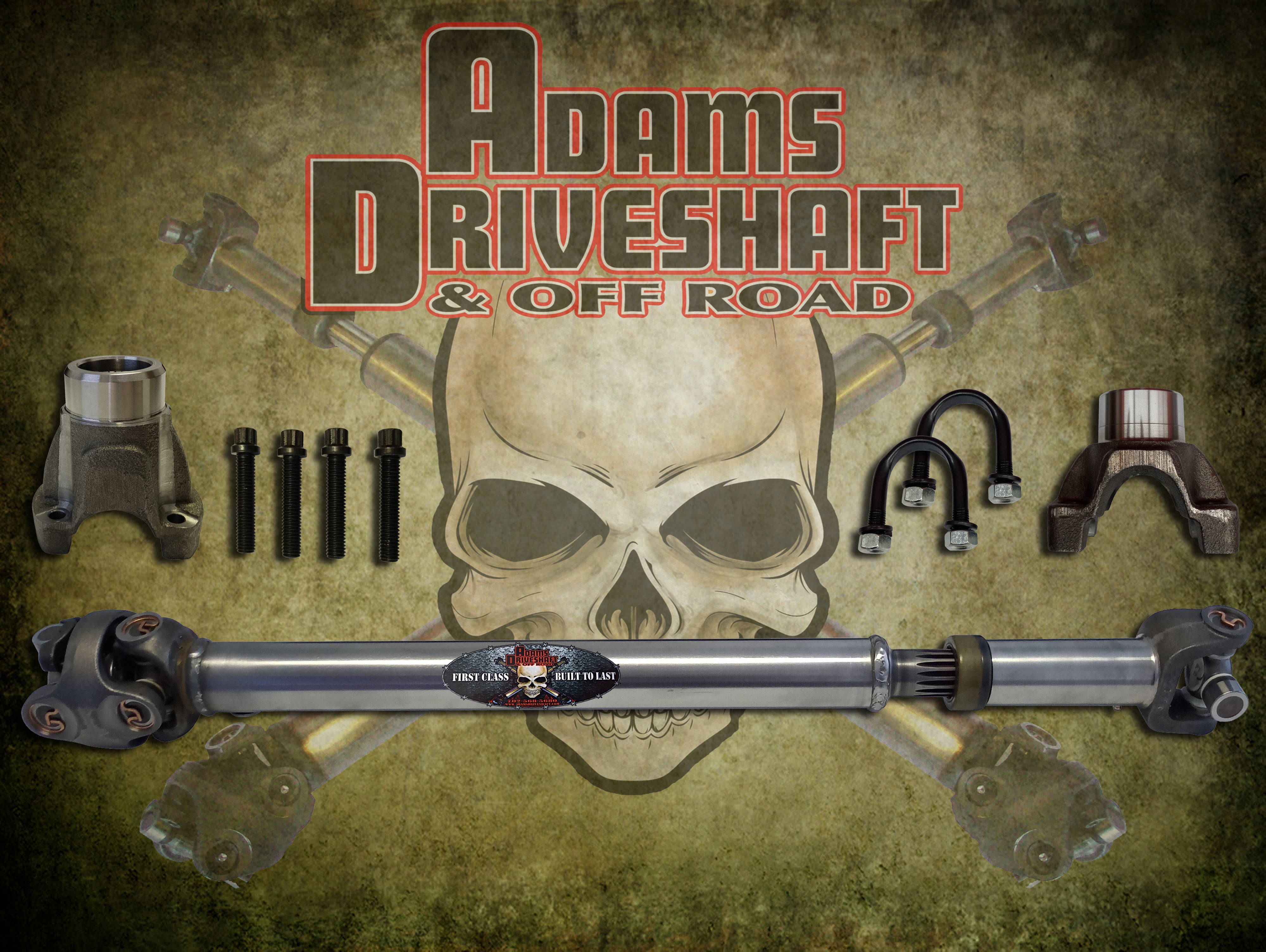 ADAMS DRIVESHAFT JL 4XE REAR 1310 CV DRIVESHAFT [EXTREME DUTY SERIES] - 0