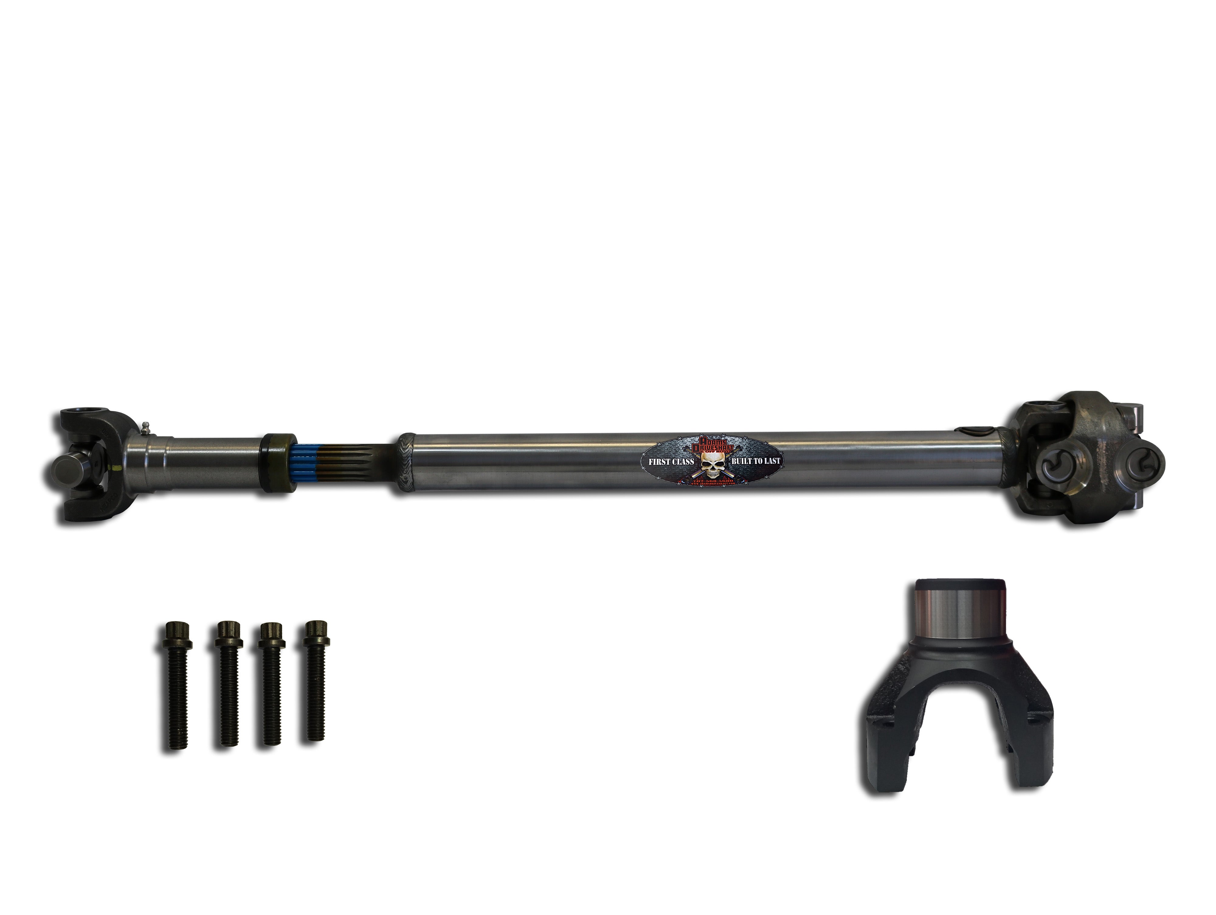 ADAMS DRIVESHAFT JL  FRONT 1350 CV DRIVESHAFT WITH A DANA 60 [EXTREME DUTY SERIES]