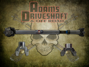 ADAMS DRIVESHAFT JL 4XE REAR 1350 CV DRIVESHAFT [EXTREME DUTY SERIES] - 0