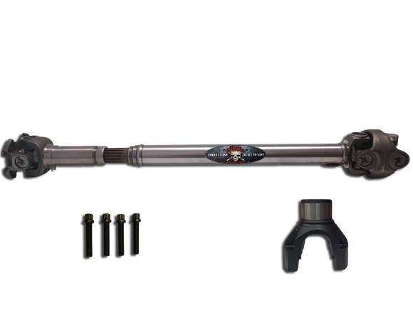 ADAMS DRIVESHAFT JT GLADIATOR (RUBICON - OVERLAND - SPORT - MOJAVE) FRONT 1350 CV DRIVESHAFT OEM FLANGE STYLE [EXTREME DUTY SERIES]