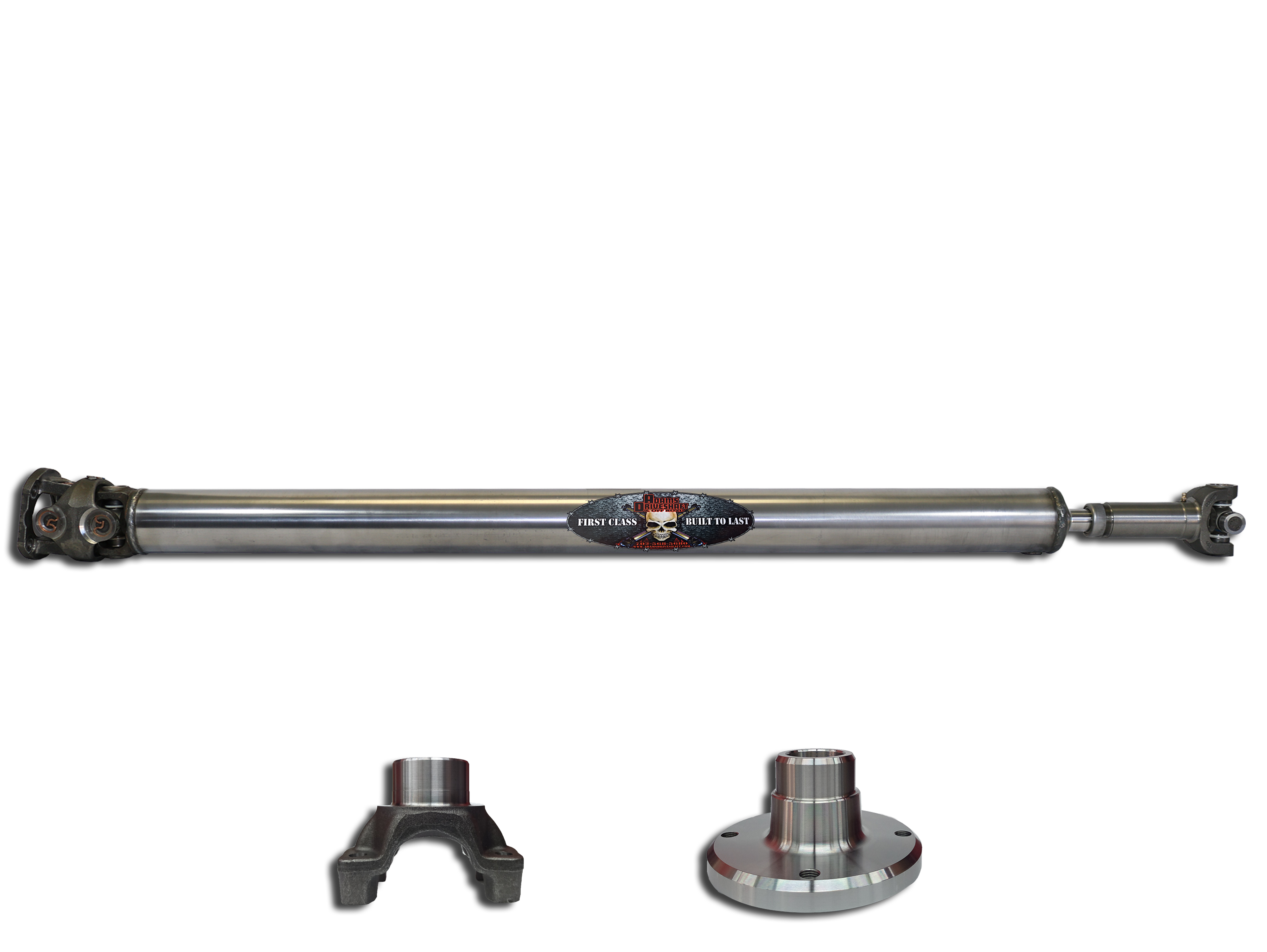 ADAMS DRIVESHAFT JT GLADIATOR - RUBICON - SPORT - OVERLAND - MOJAVE - REAR 1 PIECE 1350 CV DRIVESHAFT [EXTREME DUTY SERIES]