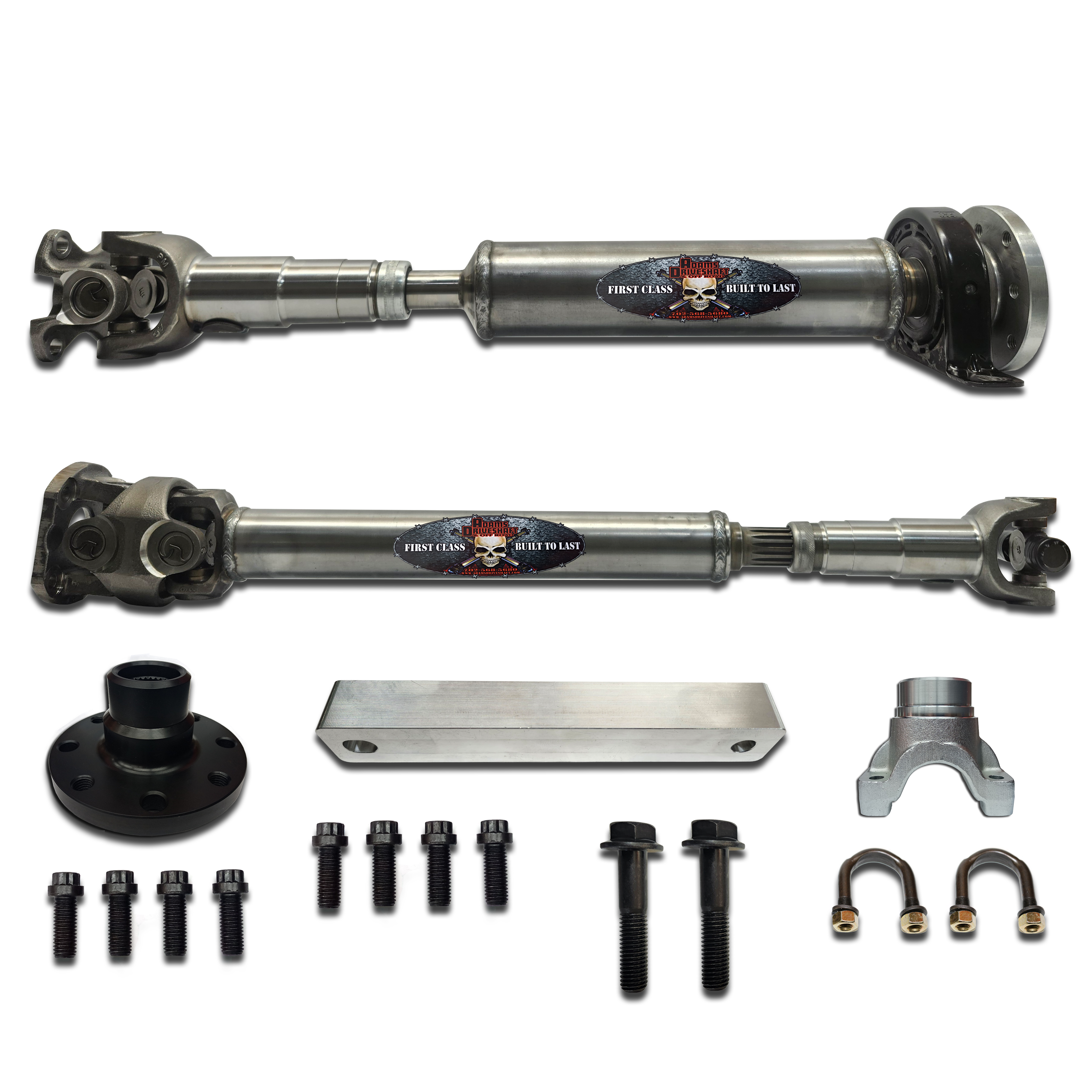 ADAMS DRIVESHAFT JT GLADIATOR OVERLAND - SPORT - MOJAVE - REAR 2 ADAMS DRIVESHAFT JT GLADIATOR OVERLAND - SPORT - MOJAVE - REAR 2