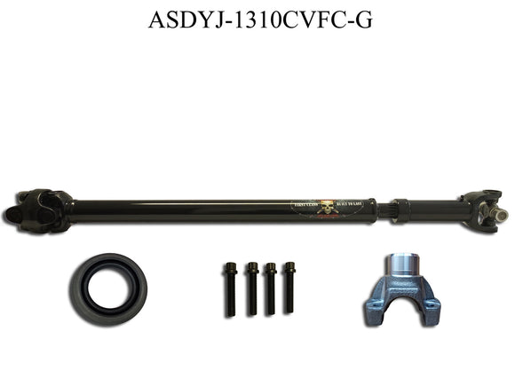 YJ Front 1310 CV Driveshaft With T-case Yoke and Seal [Heavy Duty Series]