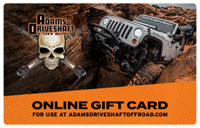 Adams Driveshaft Gift Card