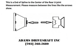 High Performance Street Rod, Muscle Car, Classic car rear 1350 series driveshaft. Made with 3 1/2" x.083 DOM - 0