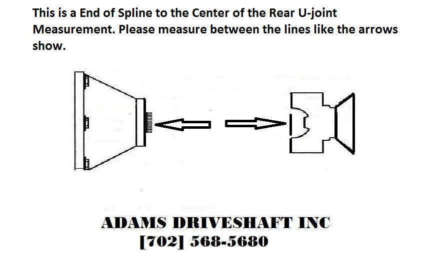 Performance Street Rod, Muscle Car, Classic car rear 1310 series driveshaft. Made with 3" x .083 DOM - 0