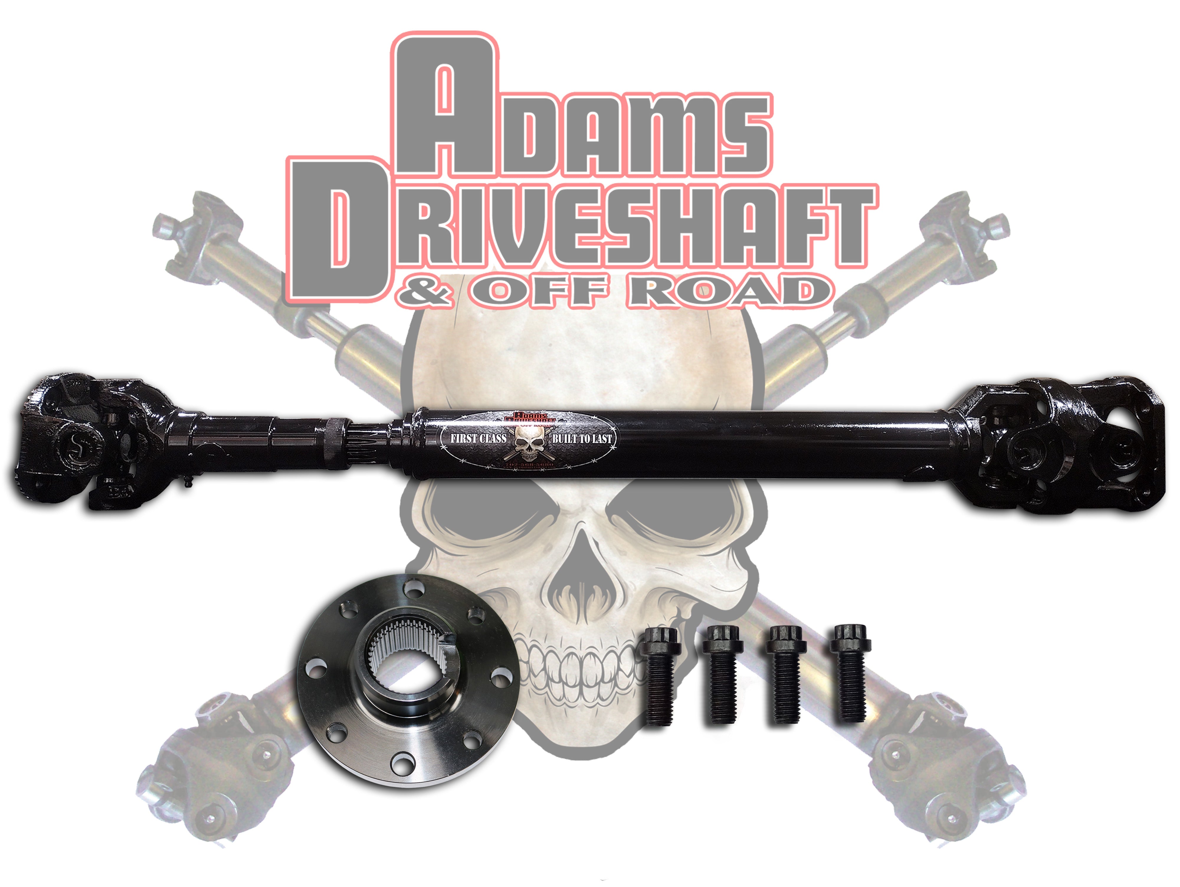 Adams Driveshaft 2019 - 2023 Dodge Ram 2500 - 3500 Diesel 5th gen front 1410 CV Driveshaft [SEVERE DUTY SERIES] - 0