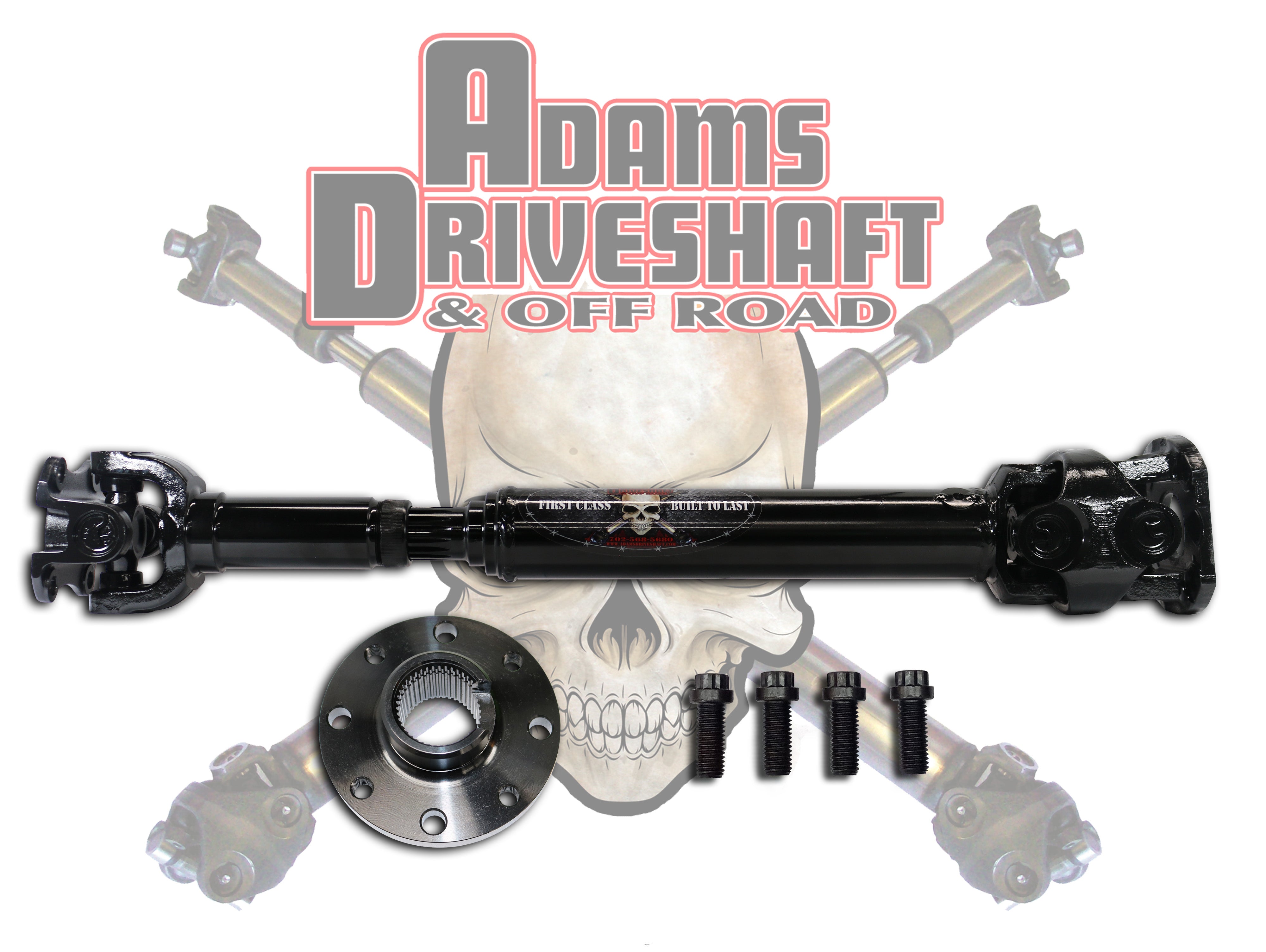 Adams Driveshaft 2019-2023 Dodge Ram 2500-3500 Diesel 5th generation front 1350 driveshaft [EXTREME DUTY SERIES] - 0
