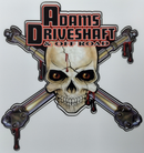 Adams Driveshaft Skully - HALLOWEEN LIMITED EDITION STICKER-1