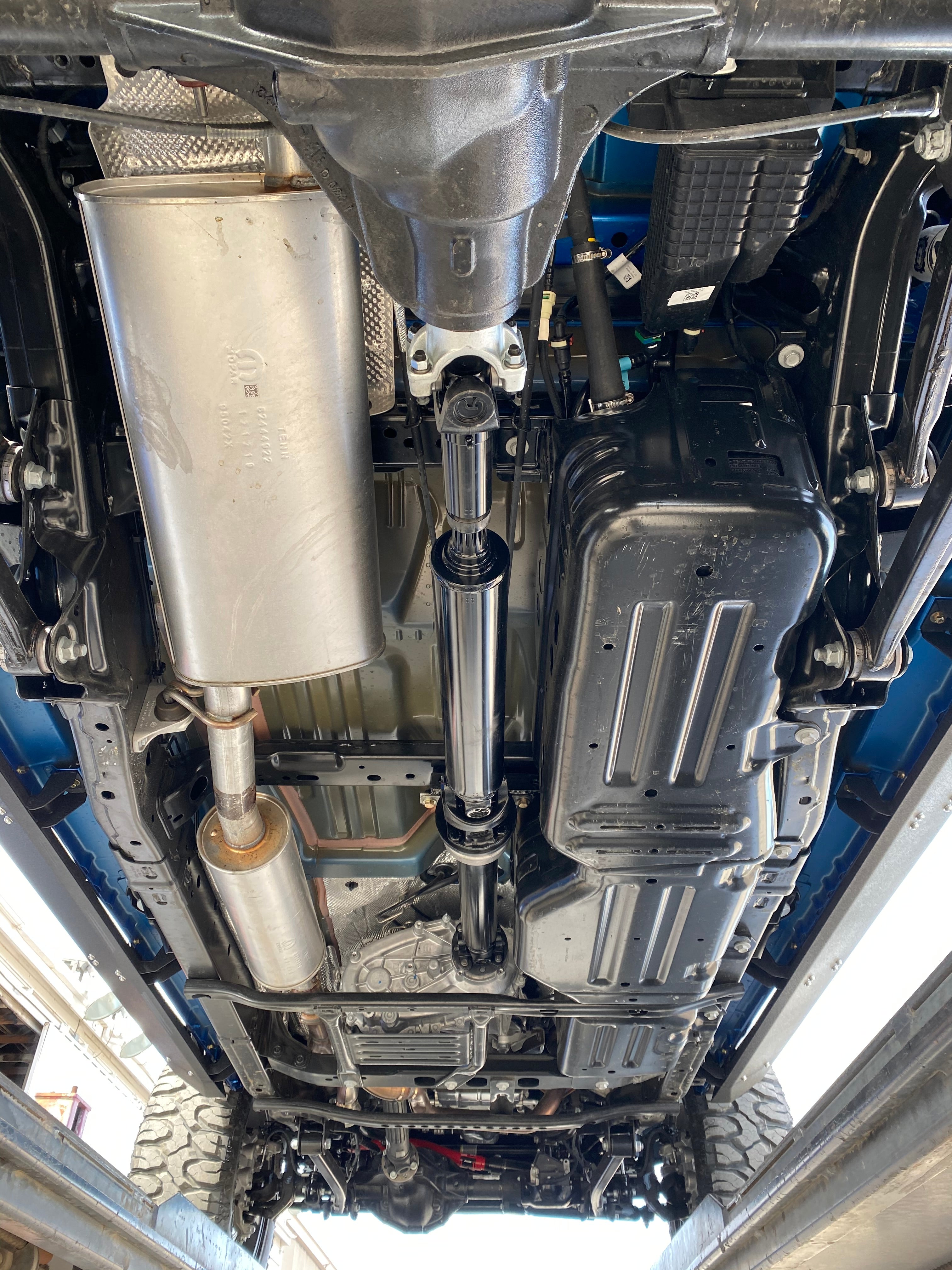 ADAMS DRIVESHAFT JT GLADIATOR OVERLAND - SPORT - MOJAVE - REAR 2 PIECE 1350 CV DRIVESHAFT [EXTREME DUTY SERIES]