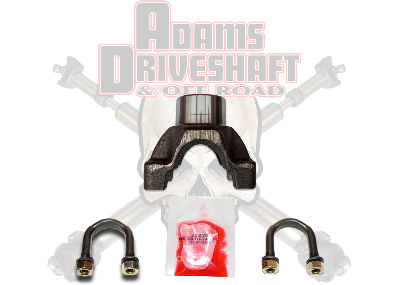 Adams Forged Jeep JK Rear 1310 Series Pinion Yoke U-Bolt Style Rubicon or Non Rubicon