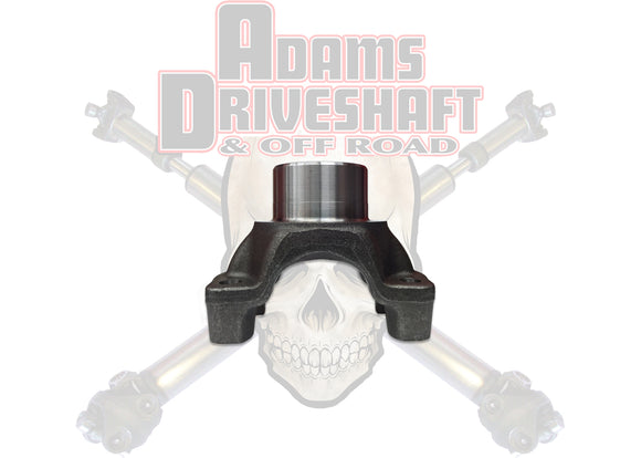 Adams Forged Jeep JK Front 1350 Series Pinion Yoke U-Bolt Style Dana 30, or Dana 44 Rubicon or Non Rubicon