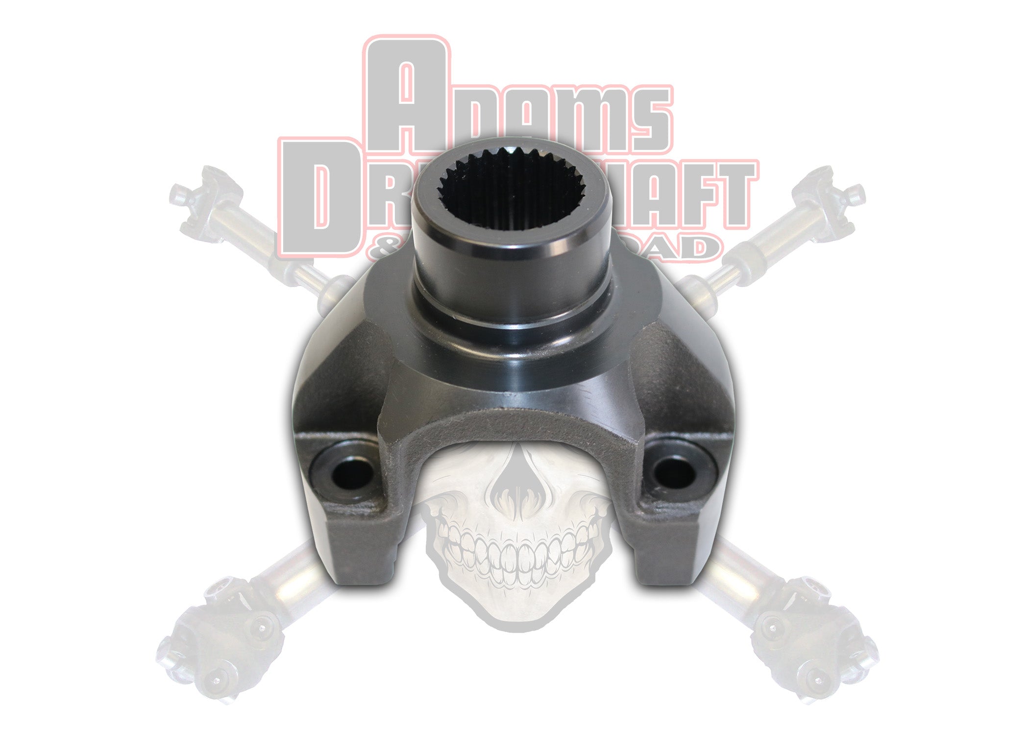 Adams Driveshaft Forged Front 26 Spline 1350 Half Round CV Transfer Case Yoke for a 231, 231J, NP231 fit's TJ, XJ, YJ, LJ