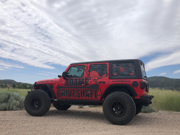 ADAMS DRIVESHAFT JL REAR 1310 CV DRIVESHAFT SAHARA - SPORT [EXTREME DUTY SERIES]