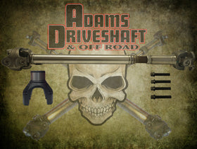 ADAMS DRIVESHAFT JL RUBICON - SAHARA - SPORT - FRONT 1350 CV DRIVESHAFT OEM FLANGE STYLE [EXTREME DUTY SERIES] - 0