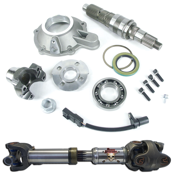 Teraflex Mega Short Sye Kit and Heavy Duty 1310 CV Driveshaft Package