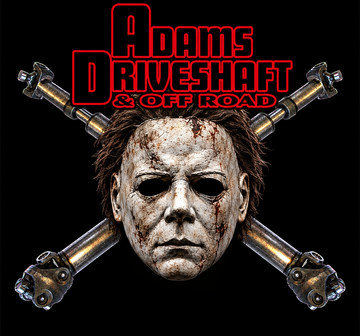 Adams Driveshaft "The Shape" Skully - LIMITED EDITION STICKER