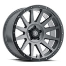 ICON Alloys Compression, Titanium, 20 x 10 / 5 x 5, -12mm Offset, 5" BS-1