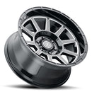 ICON Alloys Recoil, Gloss Black w/Milled Windows, 20x10/6x135, -24mm OS, 4.5" BS-3