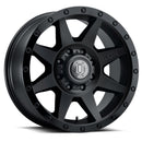 ICON Alloys Rebound HD, Double Black, 18 x 9 / 8 x 180, 12mm Offset, 5.5" BS-1