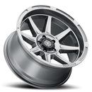 ICON Alloys Bandit, Gun Metal, 20 x 10 / 6 x 135, -24mm Offset, 4.5" BS-3