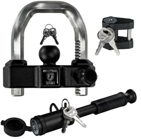 BulletProof Black Ops Extreme Trailer Lock Set