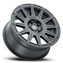 ICON Alloys Ricochet, Satin Black, 17 x 8 / 5 x 100, 38mm Offset, 6" BS-3