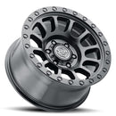 ICON Alloys Hulse, Double Black, 18 x 9 / 8 x 180, 12mm Offset, 5.5" Backspace-3